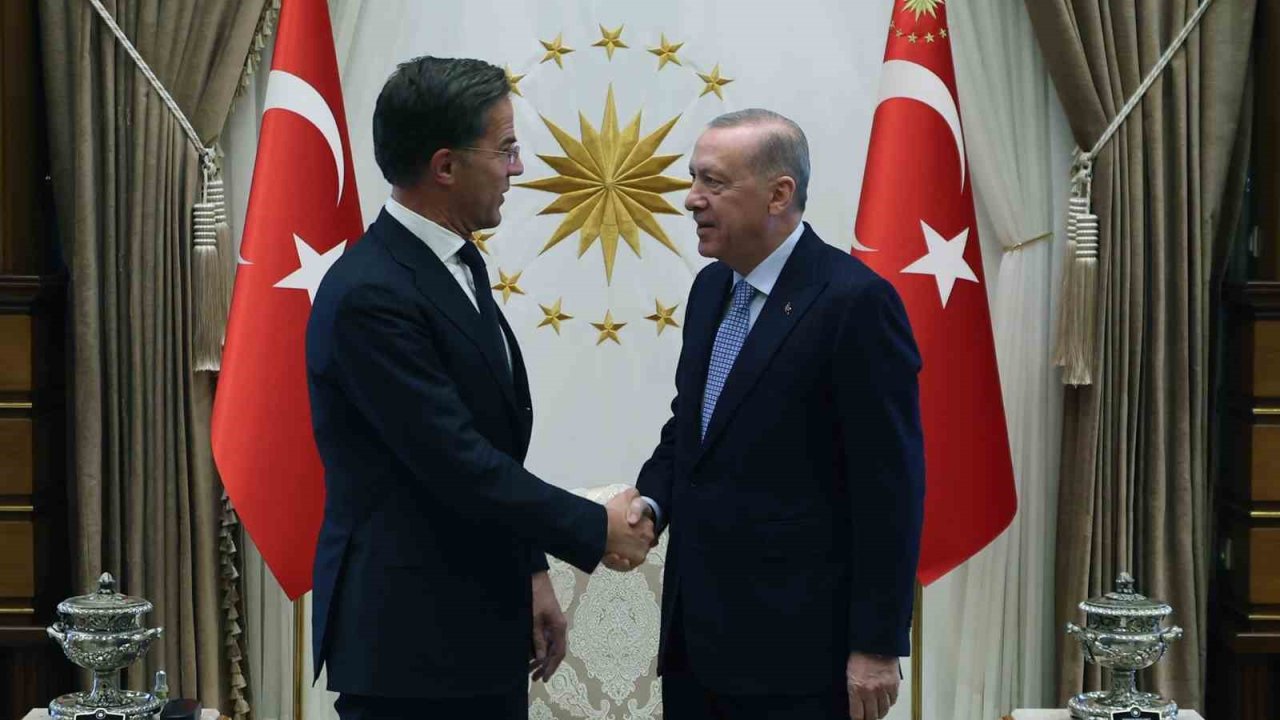 Cumhurbaşkanı Erdoğan, NATO Genel Sekreteri Rutte’yi kabul etti