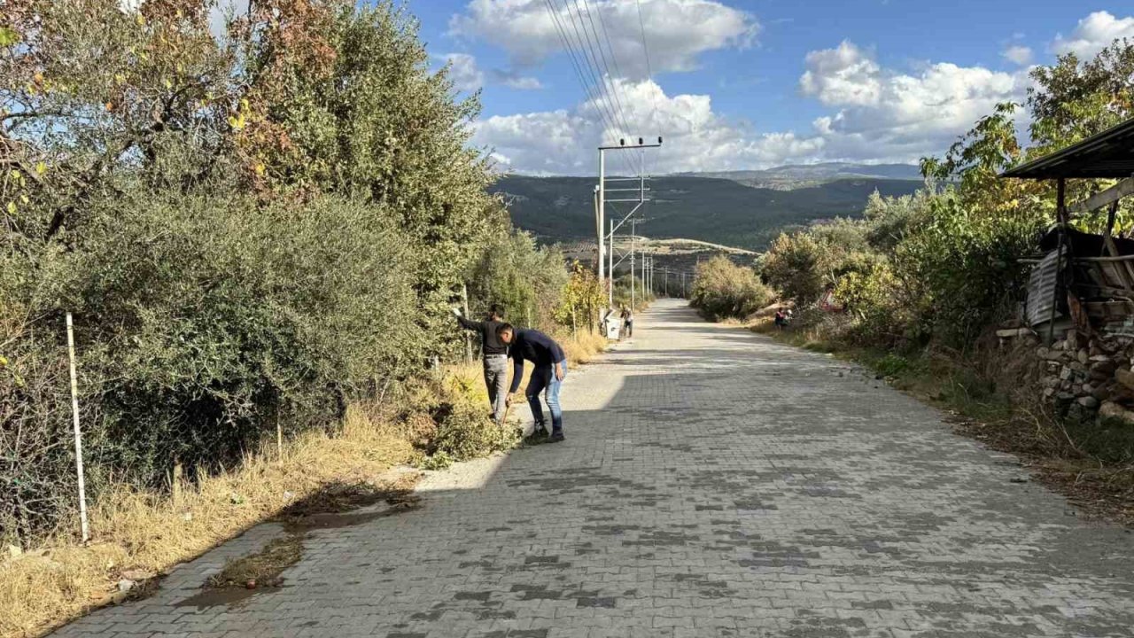 Karacasu’da mahalleler temizleniyor