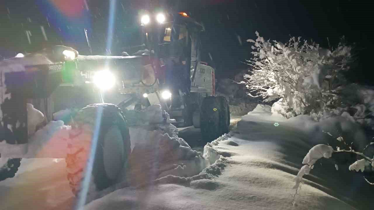 Kastamonu’da yolu kapalı yol adedi 180’e gösterdi