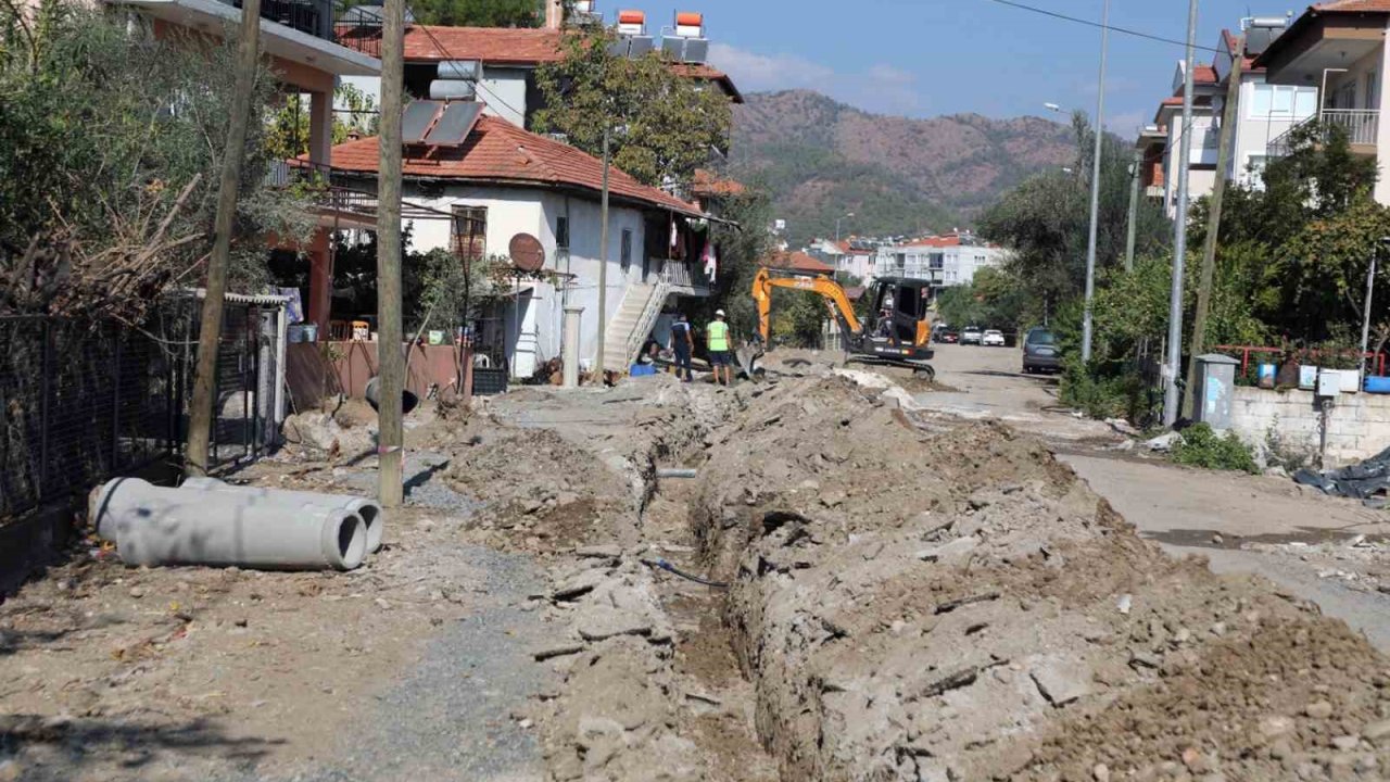 Ortaca’nın içme suyu hatları yenileniyor