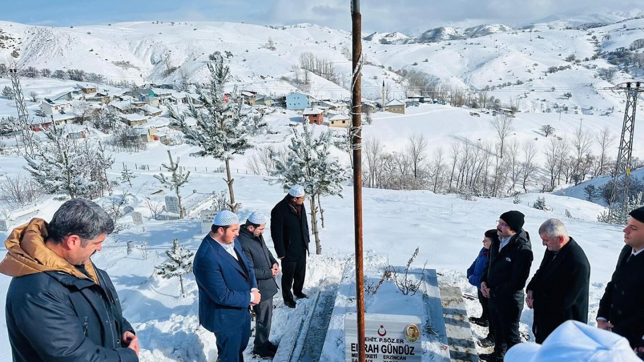 Şehit Gündüz birinci sene-i devriyesinde dualarla yad edildi