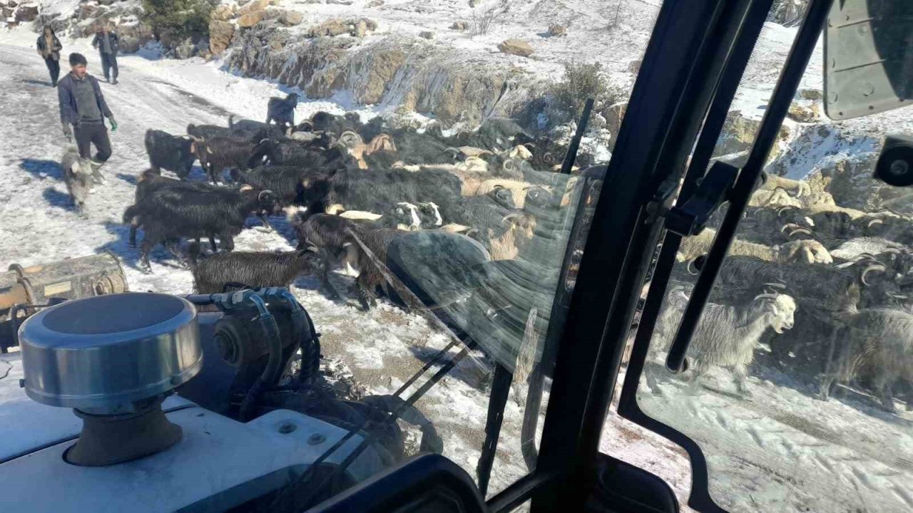 Adana’da karda mahsur kalan yayla sakinleri ve çobanlar kurtarıldı