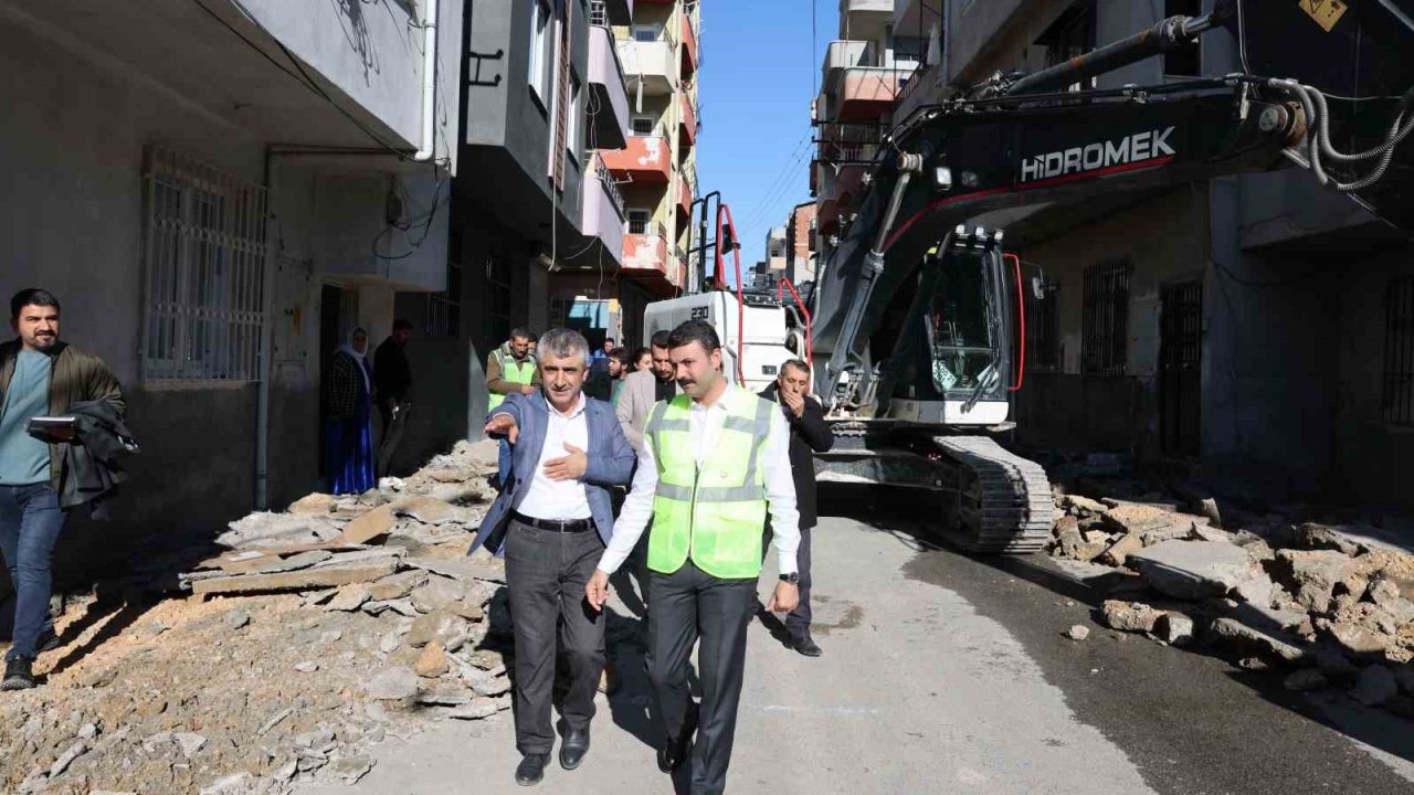 Akdeniz’de sokaklar yenileniyor