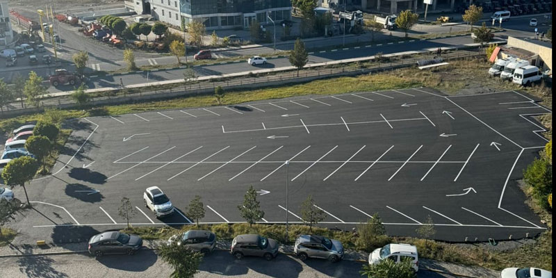 Kars'ta 250 araçlık yeni otopark hizmete girdi