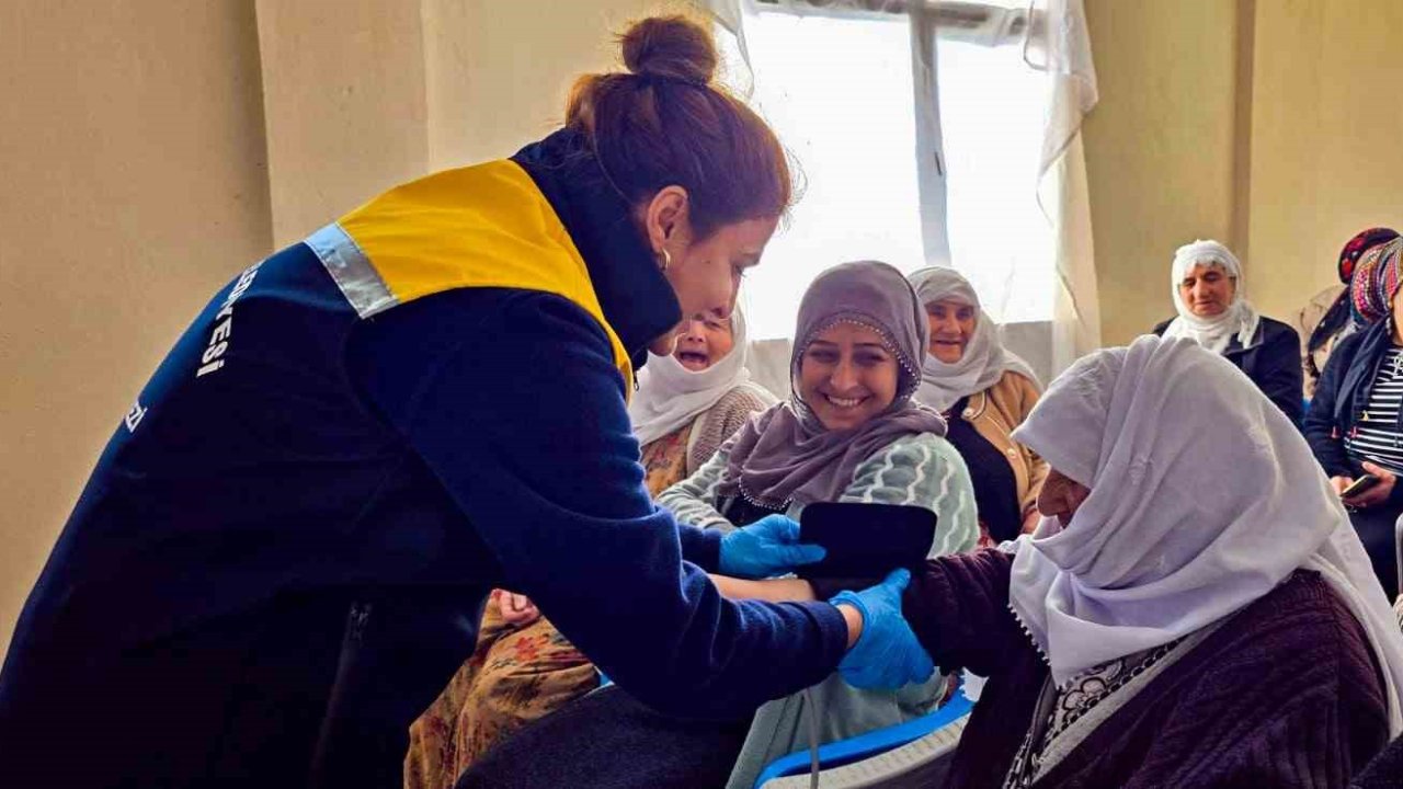 Diyarbakır’da kadınlara sağlık taraması hizmeti