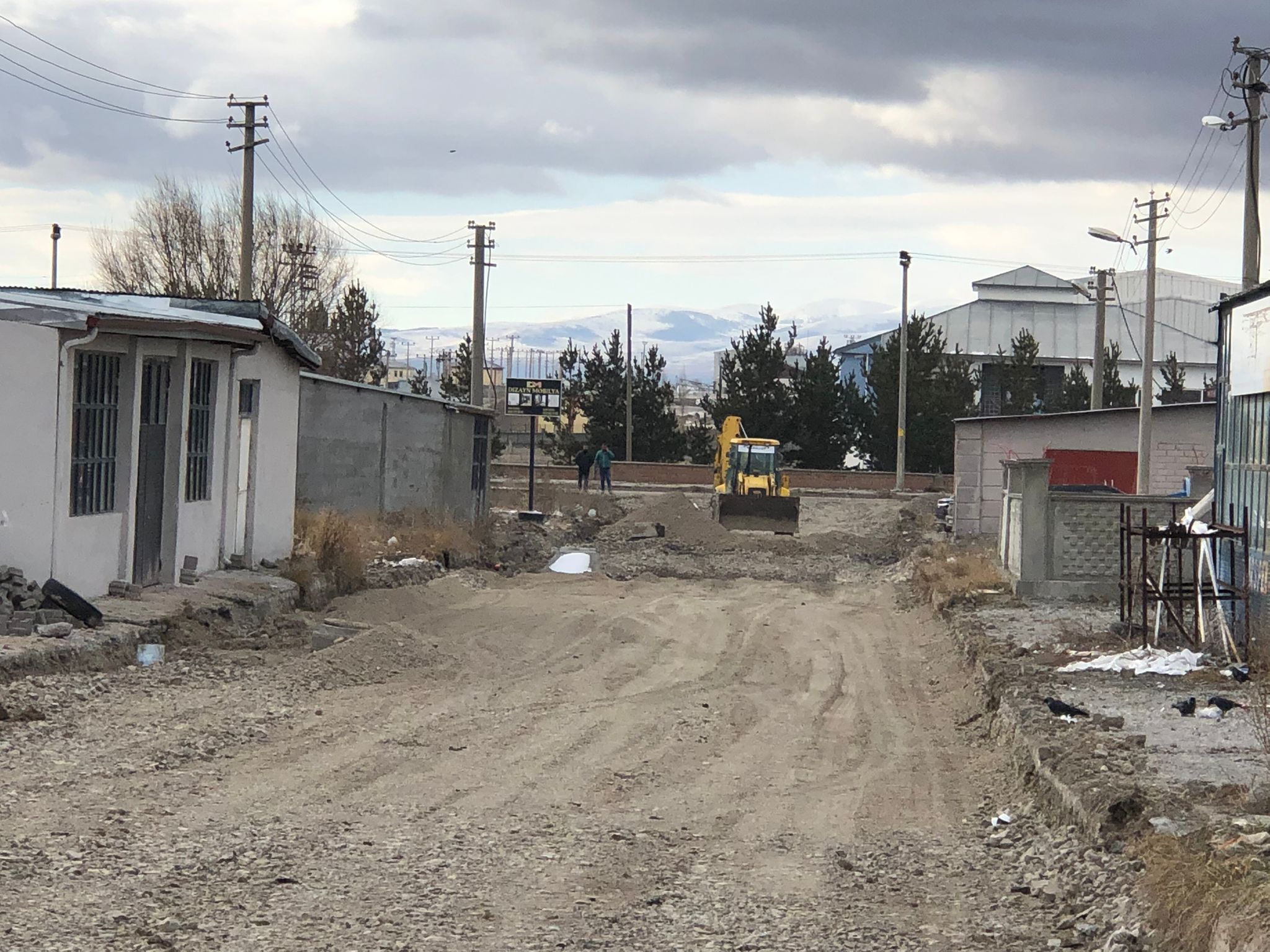 Kars Küçük Sanayi Sitesinde altyapı sorunları çözülüyor