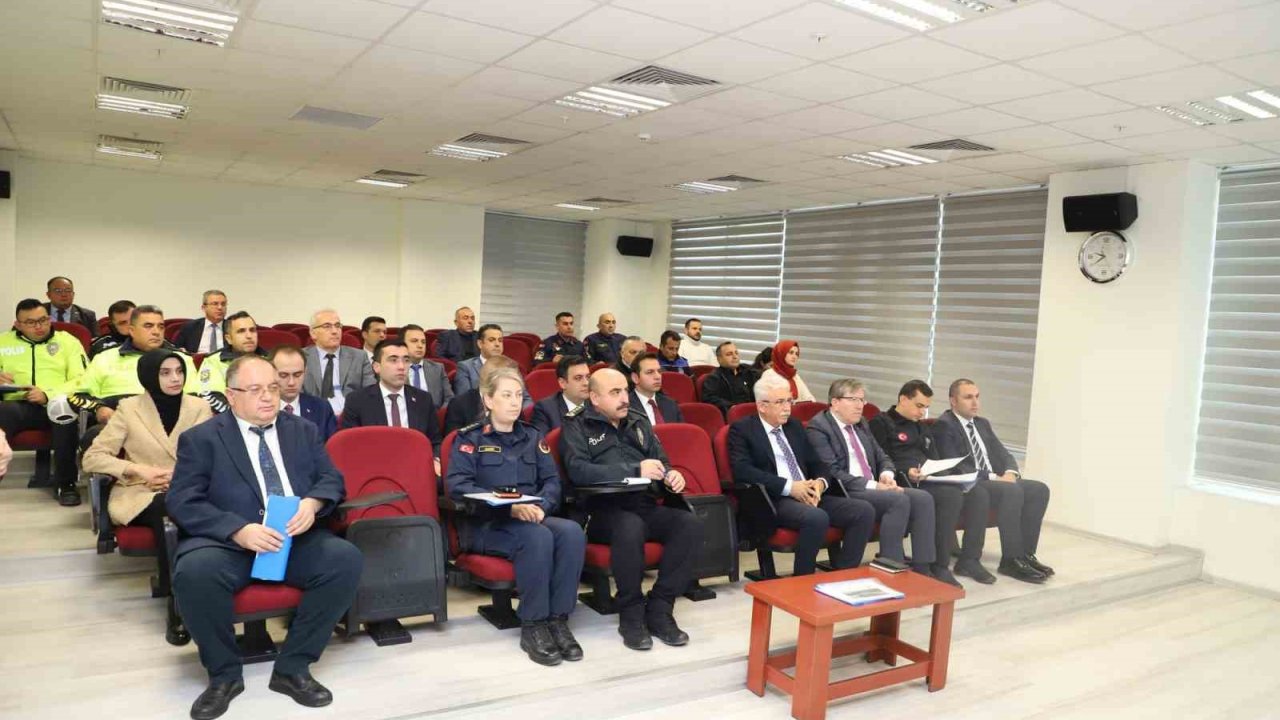 Çankırı’da kış mevsimindeki tedbirleri masaya yatırıldı