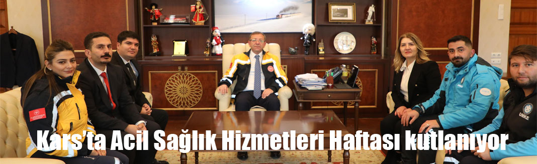 Kars'ta Acil Sağlık Hizmetleri Haftası