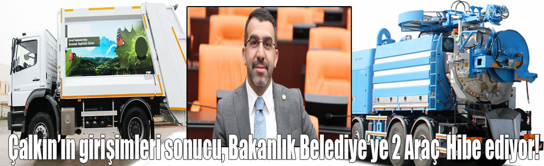 Kars Belediyesi'ne 2 Araç, Bakanlıktan hibe geliyor.