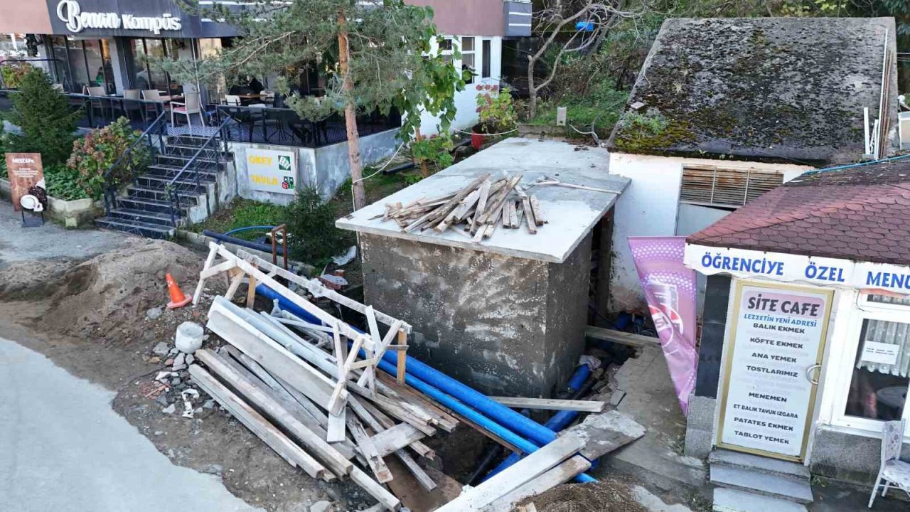 Giresun Belediyesi’nden artan nüfusa içme suyu takviyesi