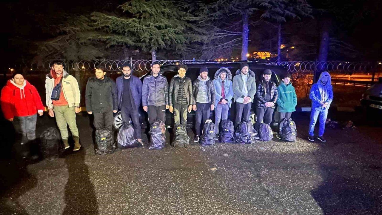 Tekirdağ’da 11 kaçak göçmen yakalandı