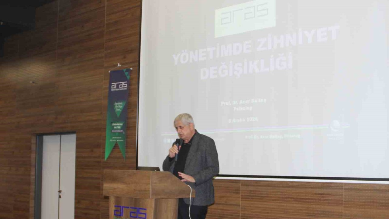 Prof. Dr. Acar Baltaş’tan “Liderlikte yeni eğilimler” konferansı