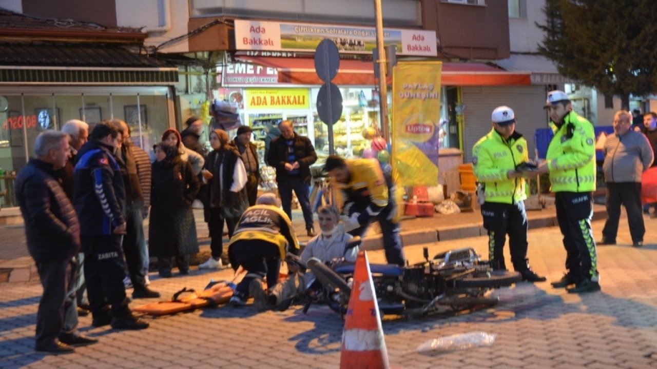 Tavşanlı’da trafik kazası, 1 yaralı