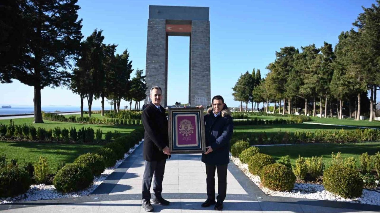 Savunma Sanayii Başkanı Prof. Dr. Haluk Görgün Tarihi Alanı ziyaret etti