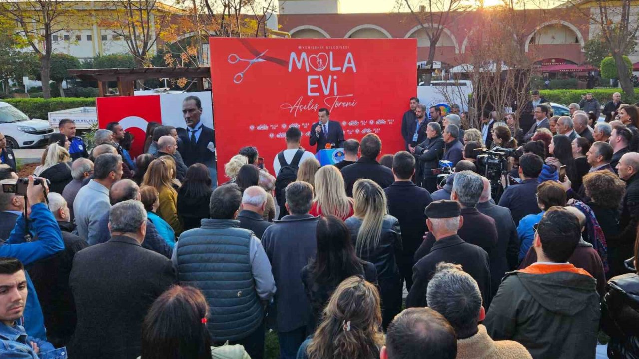 Yenişehir Belediyesi Mola Evi açıldı