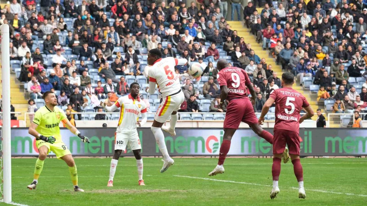 Trendyol Süper Lig: Atakaş Hatayspor: 1 - Göztepe: 1 (Maç sonucu)