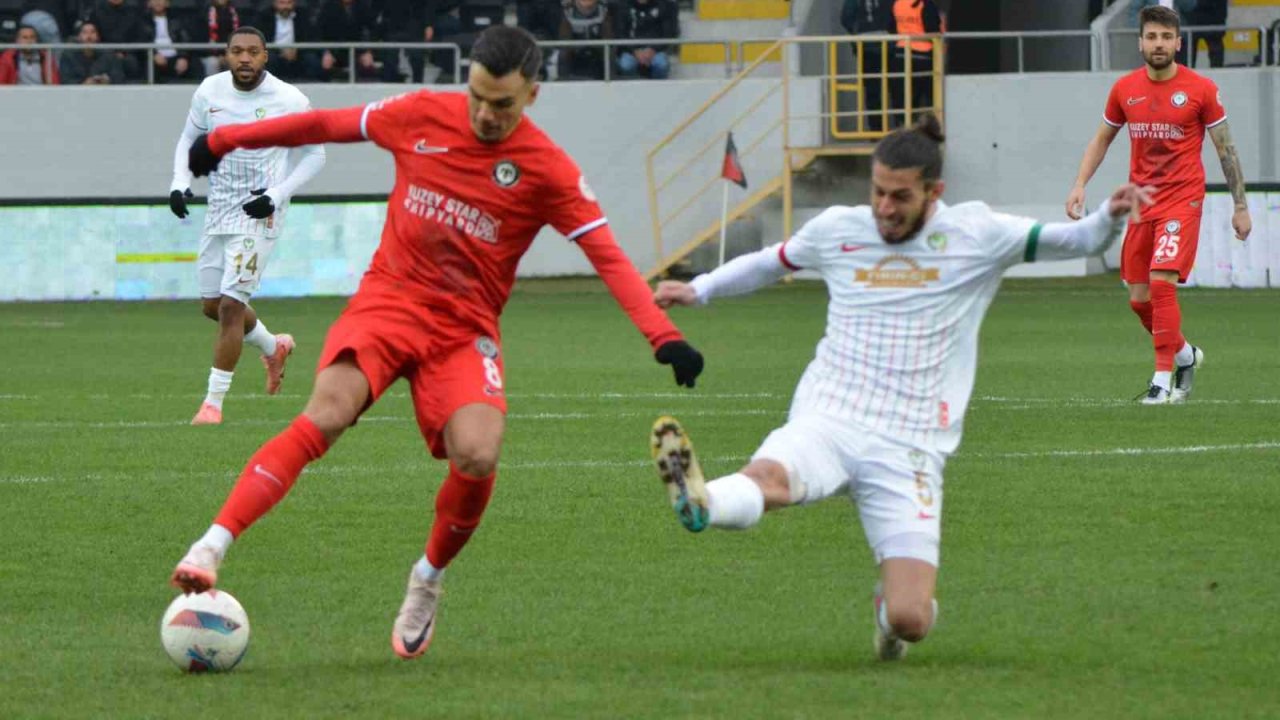 Trendyol 1. Lig: Çorum FK: 1- Amed Sportif Faaliyetler: 1