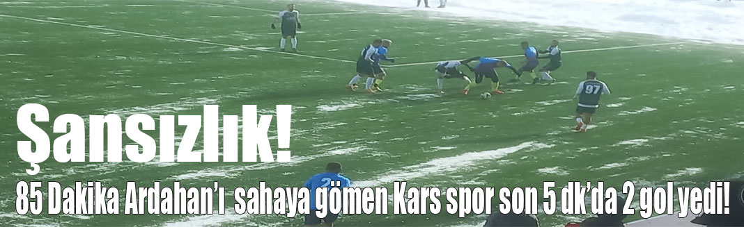 Serhat Ardahanspor 2 - Kars 36 Spor 0