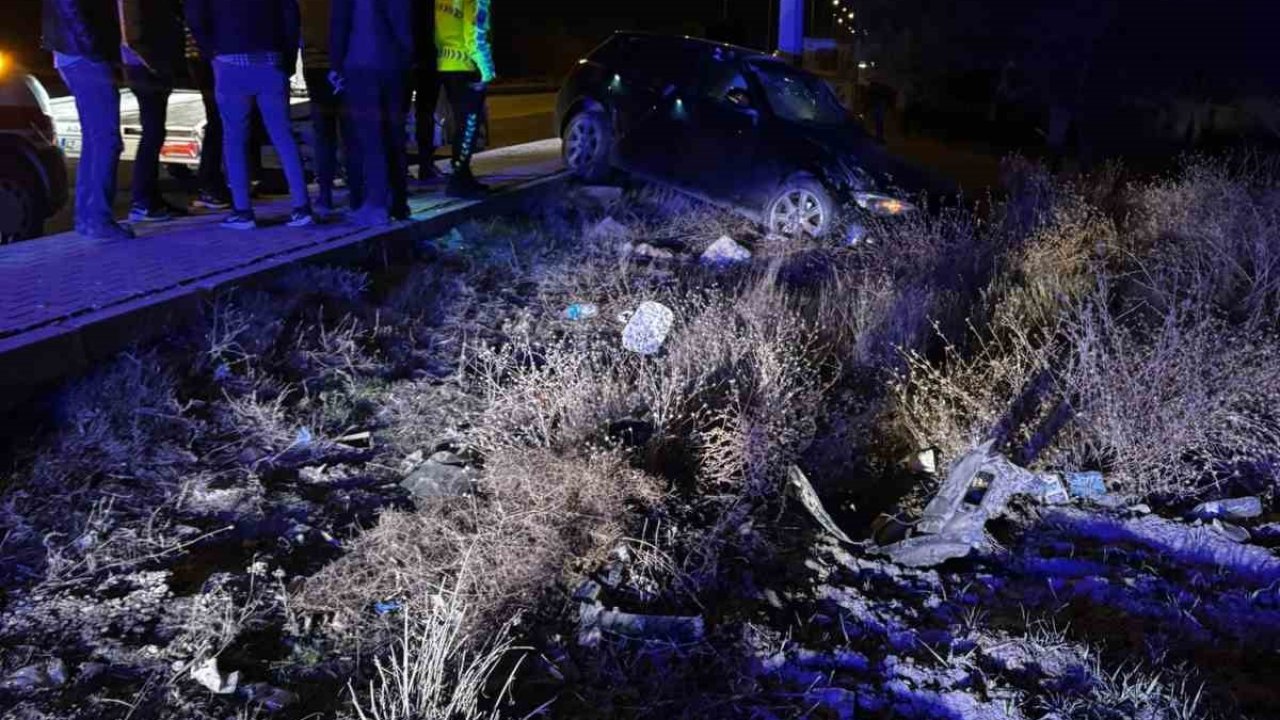 Konya’da trafik kazası: 1 yaralı