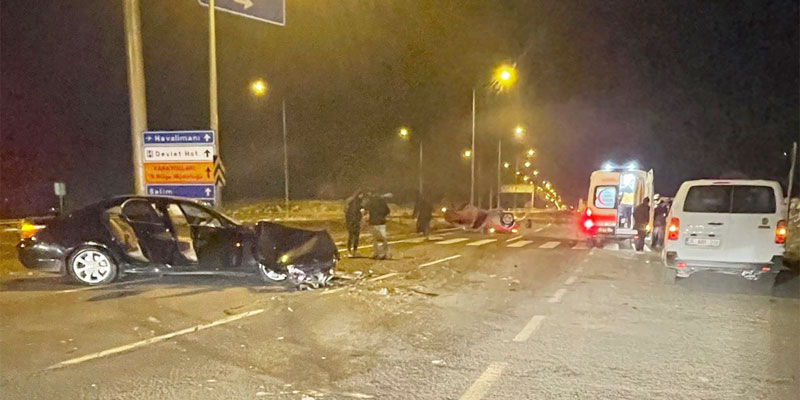 Kars'ta Kaza: 2 Yaralı