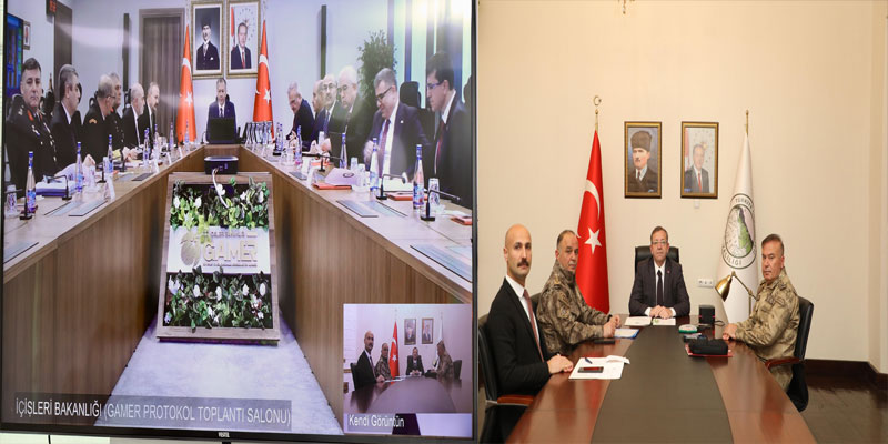 Kars Valisi Ziya Polat, Bakan Yerlikaya'nın Başkanlığında Gerçekleştirilen Toplantıya Katıldı