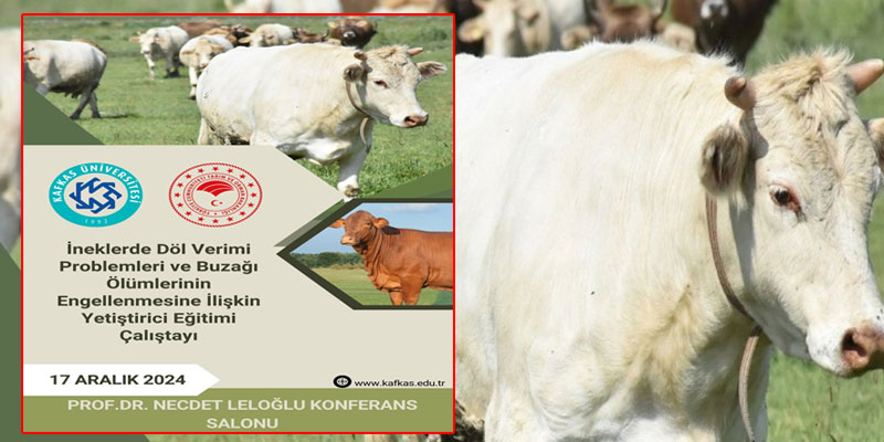 Kars’ta Hayvancılığın Gelişimi İçin Önemli Adım: Eğitim Çalıştayı Düzenleniyor