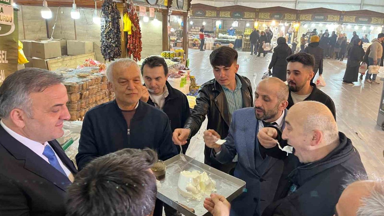 Çaycuma’nın yöresel ürünleri, tanıtım günlerinin ilgi odağı oldu