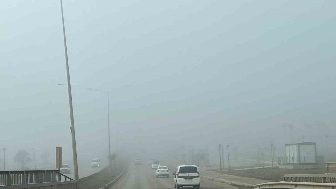 Adıyaman’da yoğun sis etkili oldu