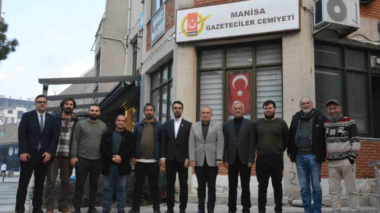 Manisa TSO Başkanı Yılmaz’dan Gazeteciler Cemiyetine ziyaret