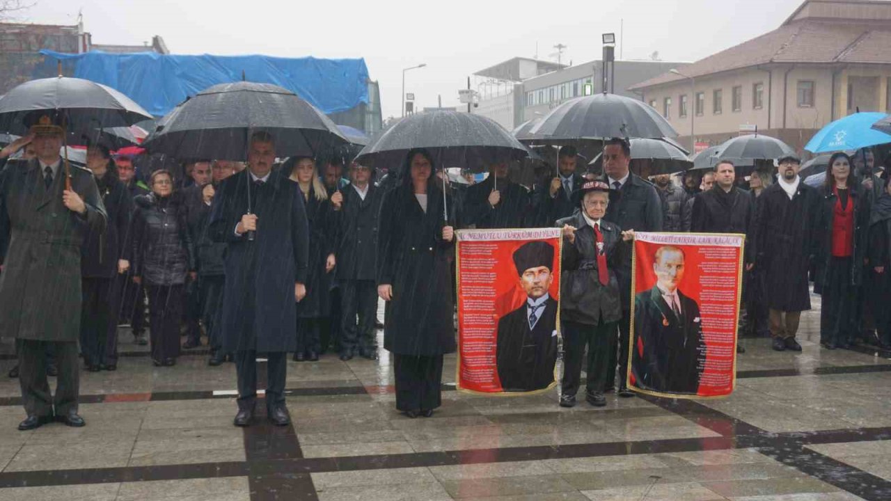 Atatürk’ün Edirne’ye gelişinin 94’üncü yılı törenle kutlandı