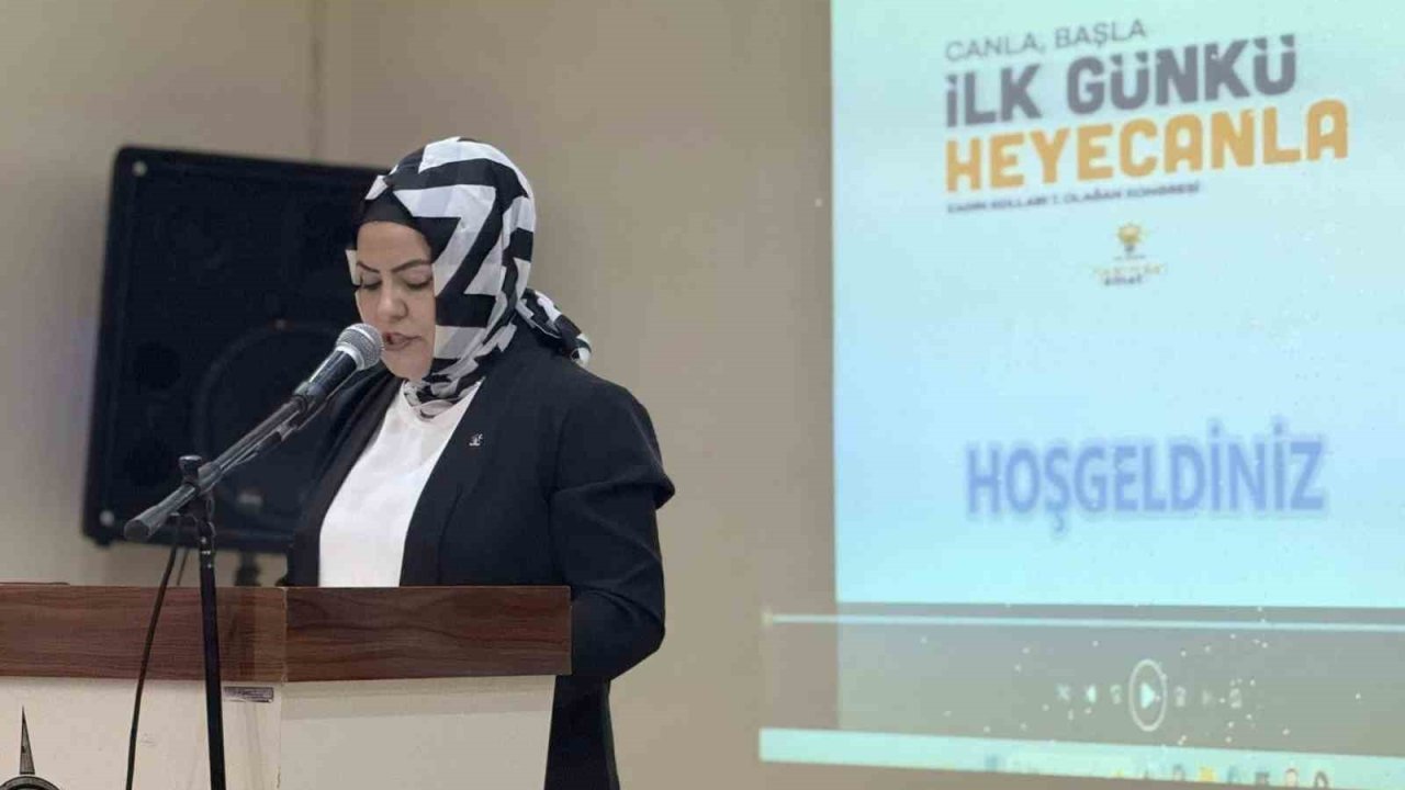 AK Parti Emet İlçe Kadın Kolları Başkanı Hasibe Altınok güven tazeledi