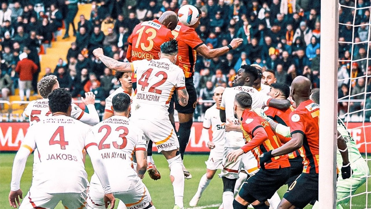 Kayserispor Galatasaray’a 3 sezon sonra kaybetti