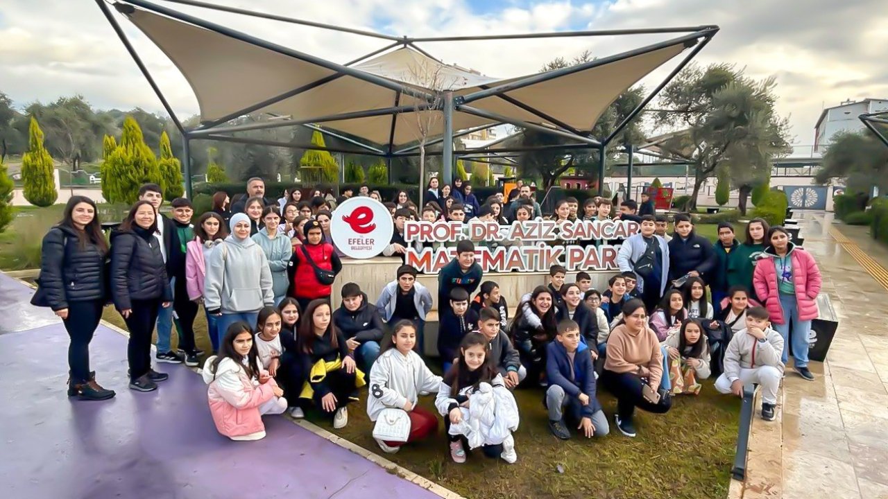 Efeler’in Bilim Parkı Nazillili öğrencileri ağırladı