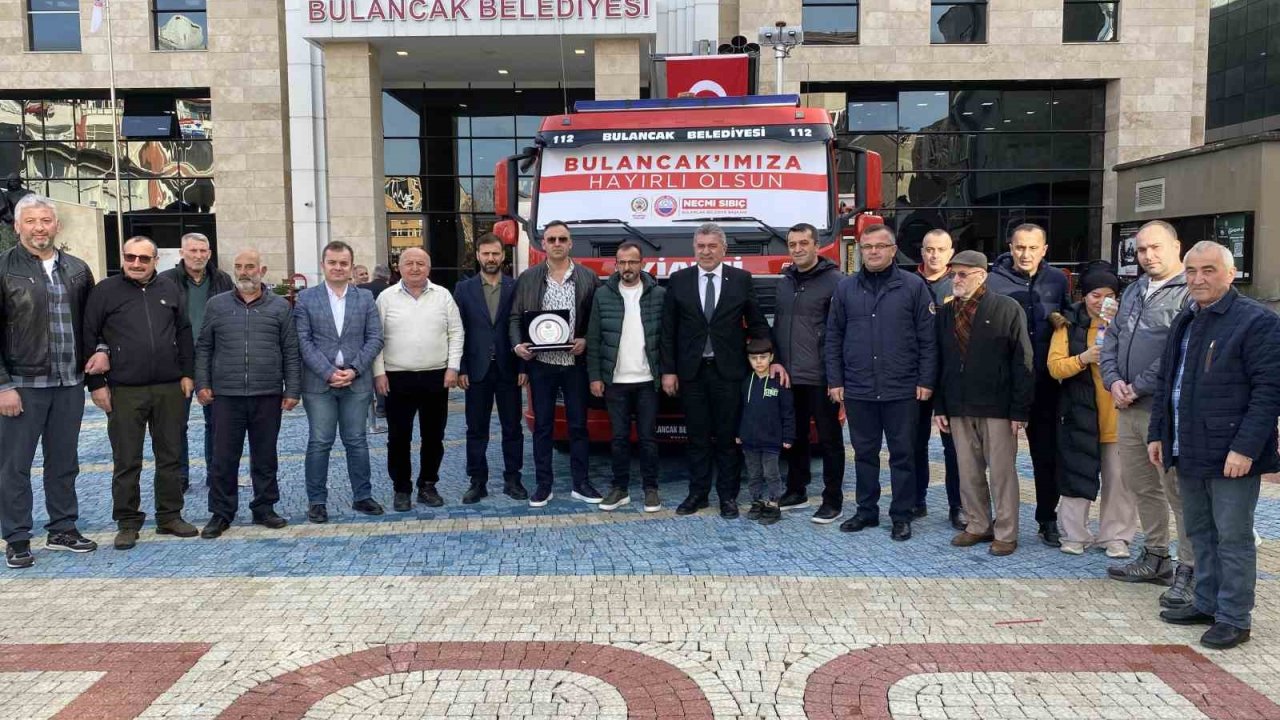 Bulancak Belediyesi itfaiye filosunu güçlendiriyor