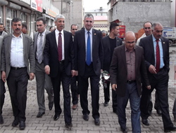 Ak Parti Adayları Selim'de Esnafı Ziyaret Etti