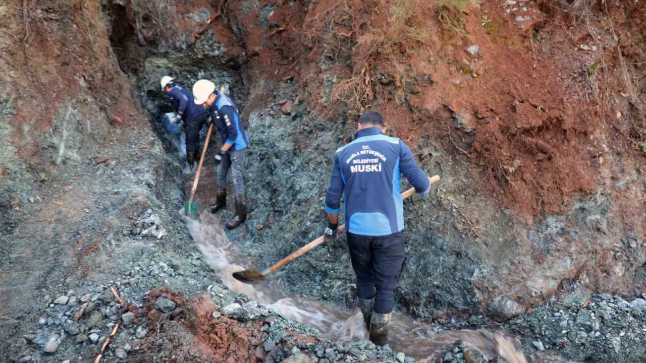 MUSKİ Dalaman’da günlük 3 bin kişiye yetecek ilave su sağladı