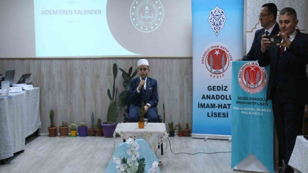 Gediz’de Hafızlık ve Kur’an-ı Kerim’i güzel okuma il finali büyük coşkuyla gerçekleşti