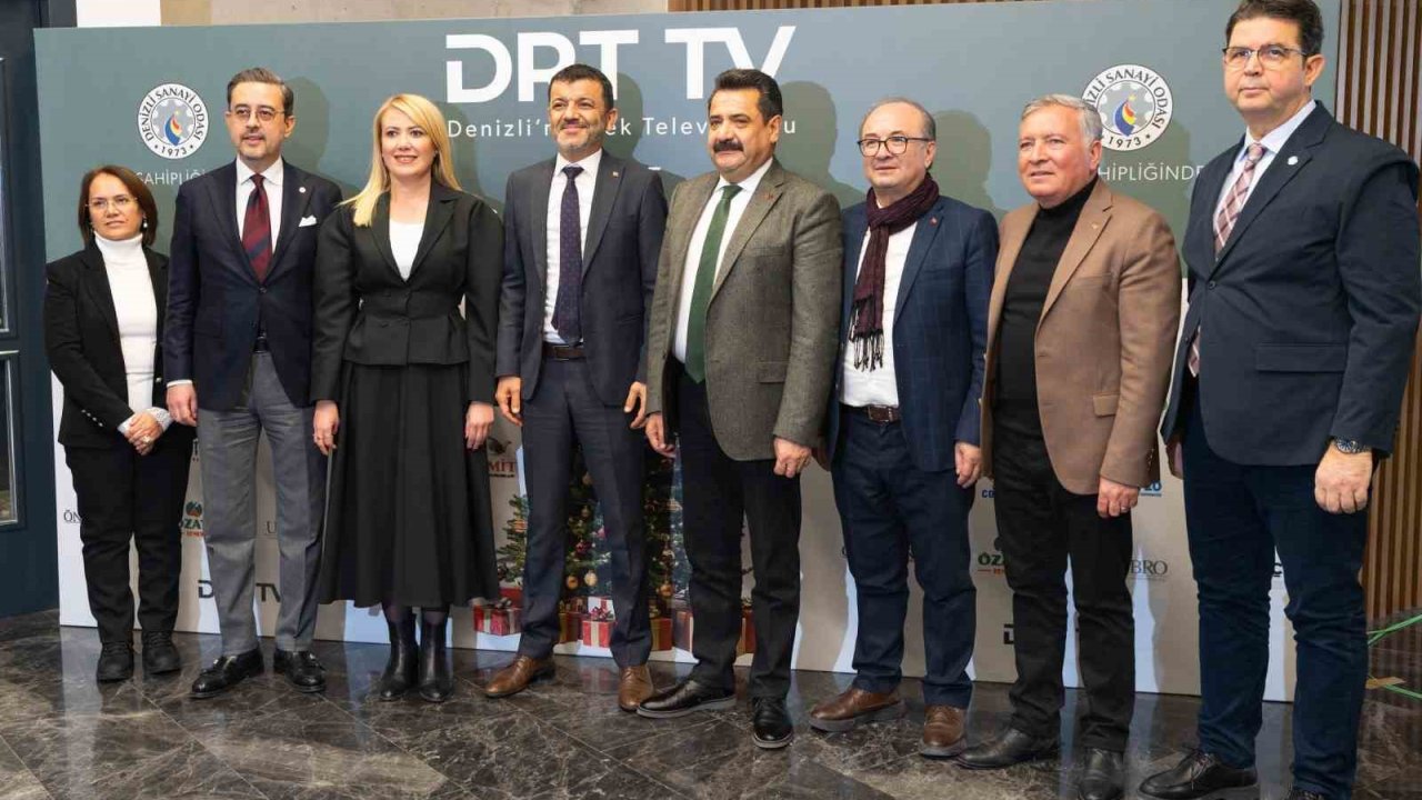 Denizli protokolü 2025’i DRT TV ekranlarında karşıladı