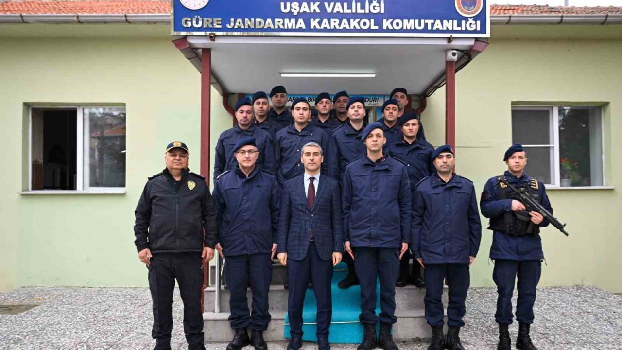 Vali Aktaş jandarma karakol noktalarında incelemelerde bulundu