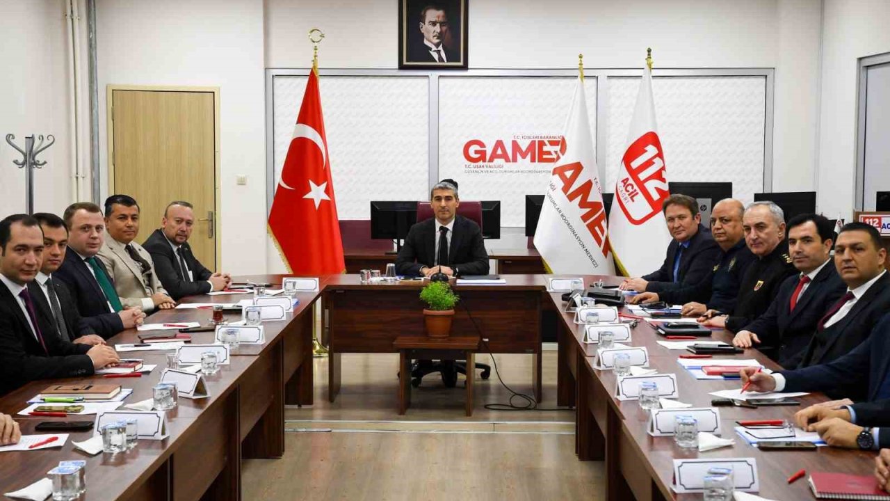 Uşak’ta GAMER Yıllık İzleme, Değerlendirme ve Koordinasyon Kurulu Toplantısı yapıldı