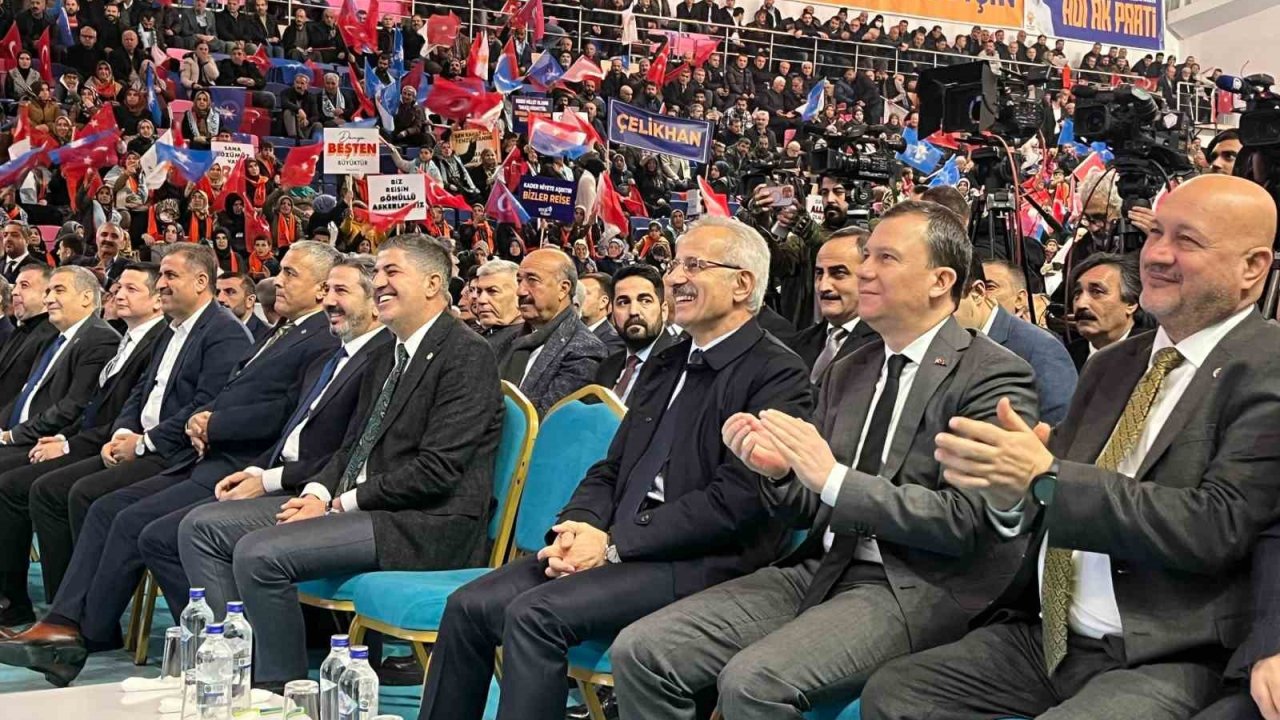 AK Parti Adıyaman 8’inci Olağan İl Kongresi yapıldı