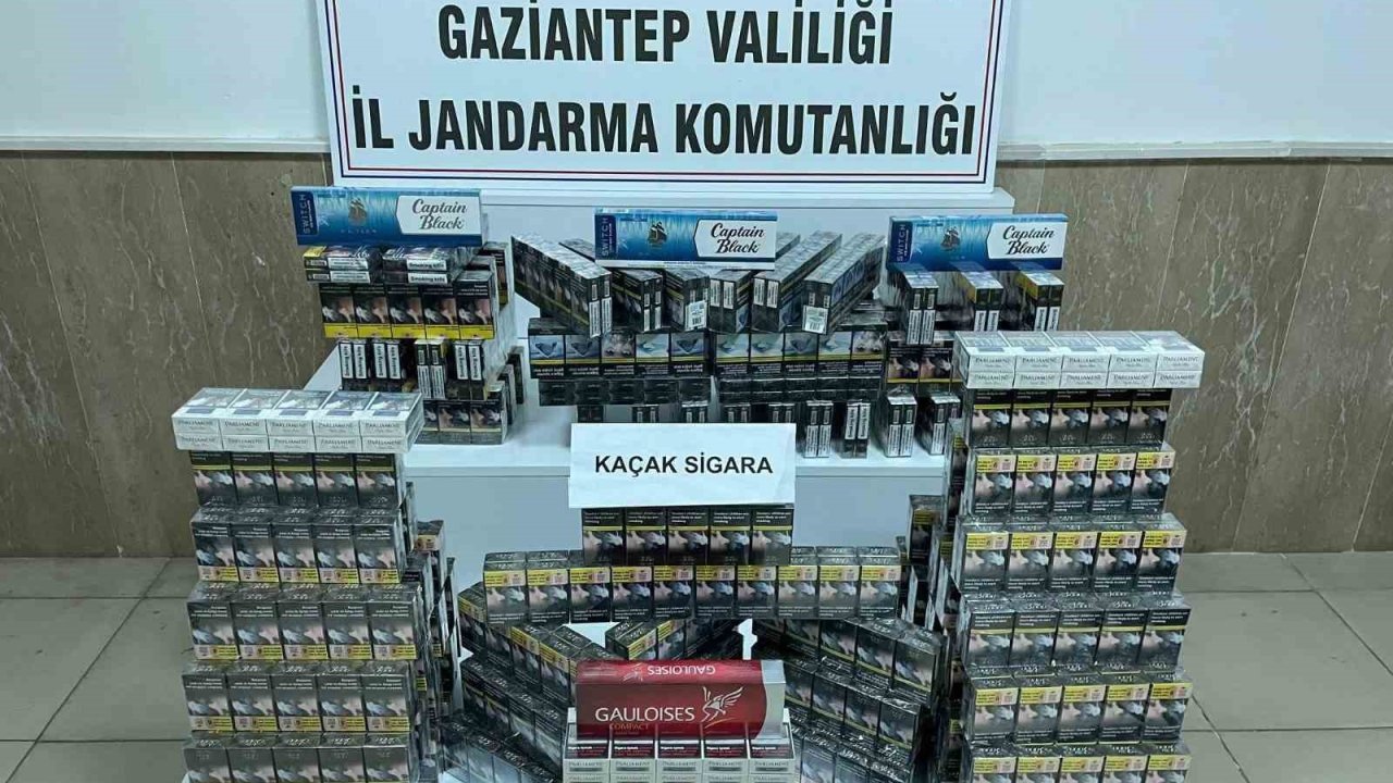 Gaziantep’te 1 milyon TL değerinde kaçak malzeme ele geçirildi