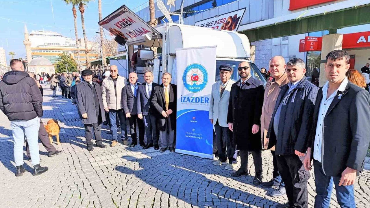 Düşürülen Azerbaycan uçağında hayatını kaybedenler İzmir’de anıldı