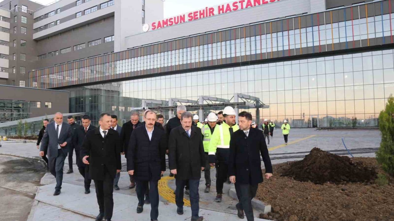 Muş: “Samsun Şehir Hastanesi, 2025’in ilk aylarında hizmete açılacak”