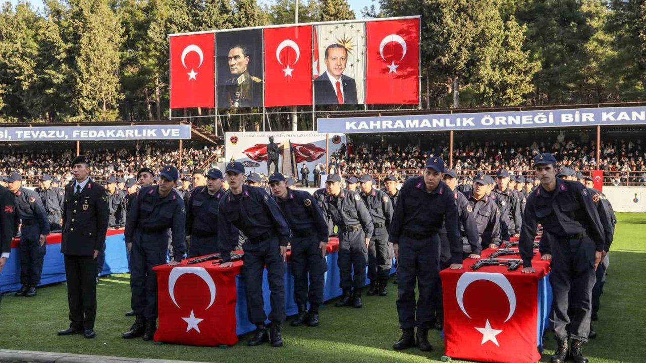 Çanakkale’de 2004-4 Tertip 2’nci Grup Erlerin Ant İçme Töreni düzenlendi