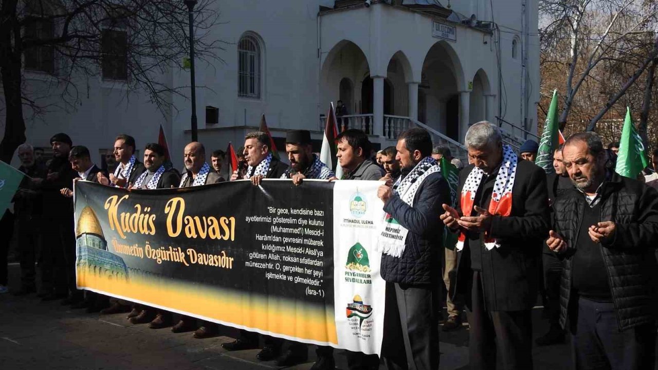 Gazze’deki İsrail soykırımı Gaziantep’te kınandı