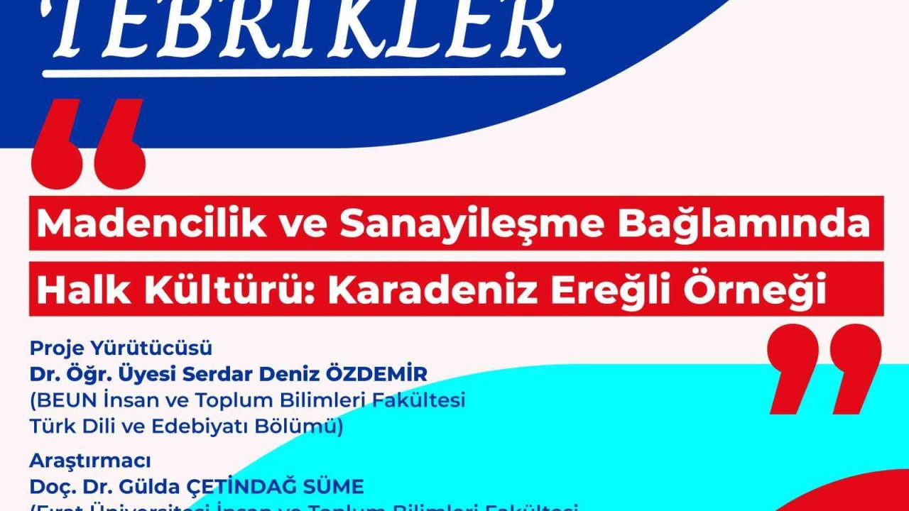 BEUN Akademisyenlerinden Dr. Öğr. Üyesi Özdemir’in Projesine TÜBİTAK’tan destek