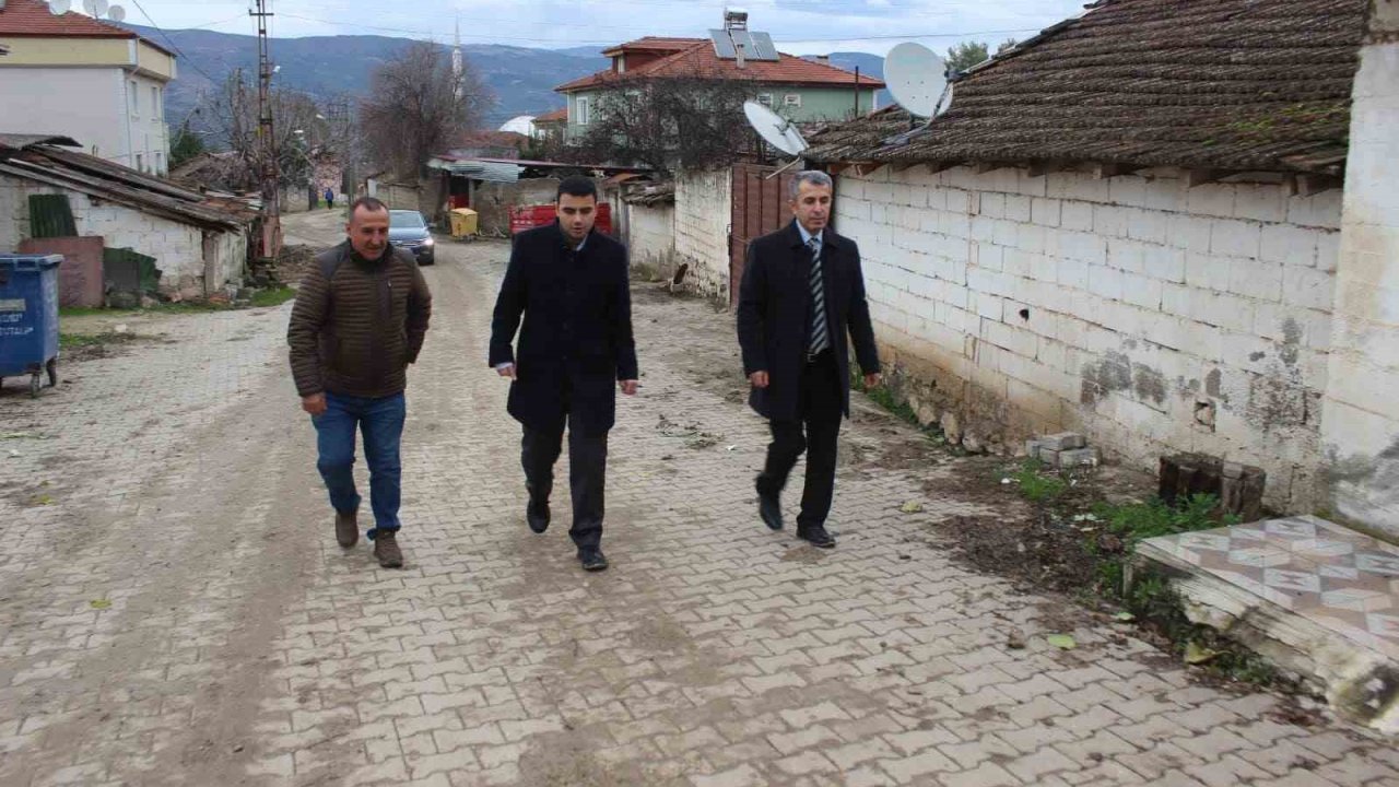 Kaymakam Kılıç, Ciciler Köyü’ndeki yatırımları inceledi