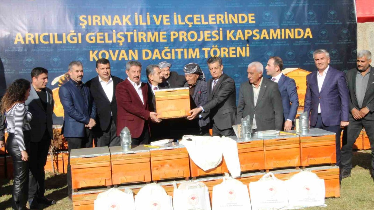 Şırnak’ta yılda 710 ton bal üretilecek