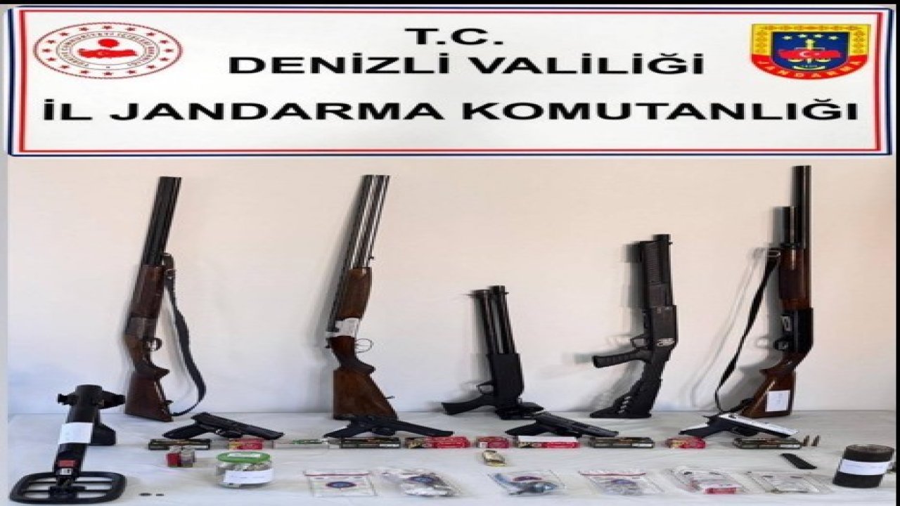 Buldan’da jandarmanın düzenlediği operasyonda 14 şüpheli yakalandı